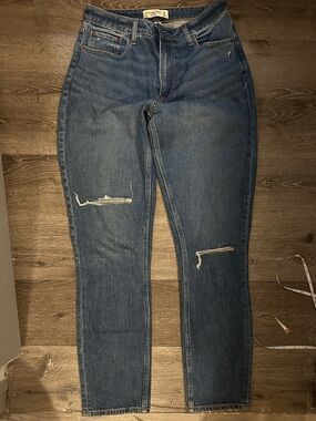 Abercrombie & Fitch Curve Love The Skinny High Rise Jeans Size 29